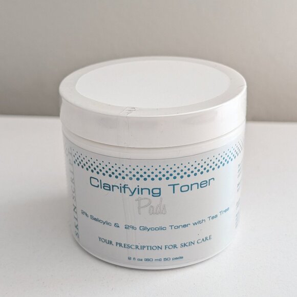Skin Script Clarifying Toner Pads 2 oz SEALED 50 Pads - Picture 2 of 6
